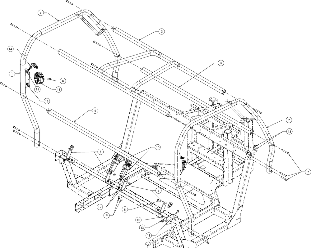 Seat Belt Diagram and Parts List for WT747EFI (37AM486M010)(2018) Cub Cadet Lawn Tractor Accessories